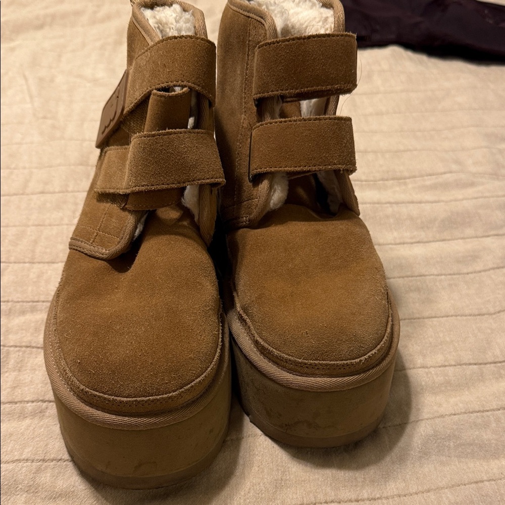 UGG Tan Suede Winter Boots